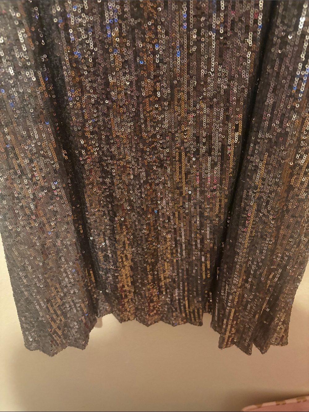 Sequin Maxi Skirt in Sparkling silver - Picture 4 of 4